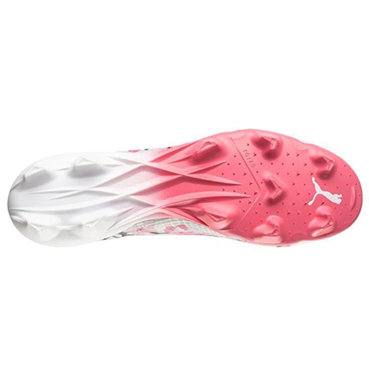 Puma Unisport X  1.4 Искусственная трава FG (Резиновые длинные шипы) Футбольные бутсы Унисекс Футбольные бутсы Розовые Белые 253482-01