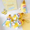Banana Cat Doll Banana Cat Voice Keychain with Cry Sound Funny Toys Gift Banana Key Chain