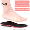 Plantar Fasciitis Insoles for Men Women Heavy Duty Support High Arch Flat Feet Pain Relief Orthotics Insole 220+ Lbs Breathable Impact-Resistant Heel