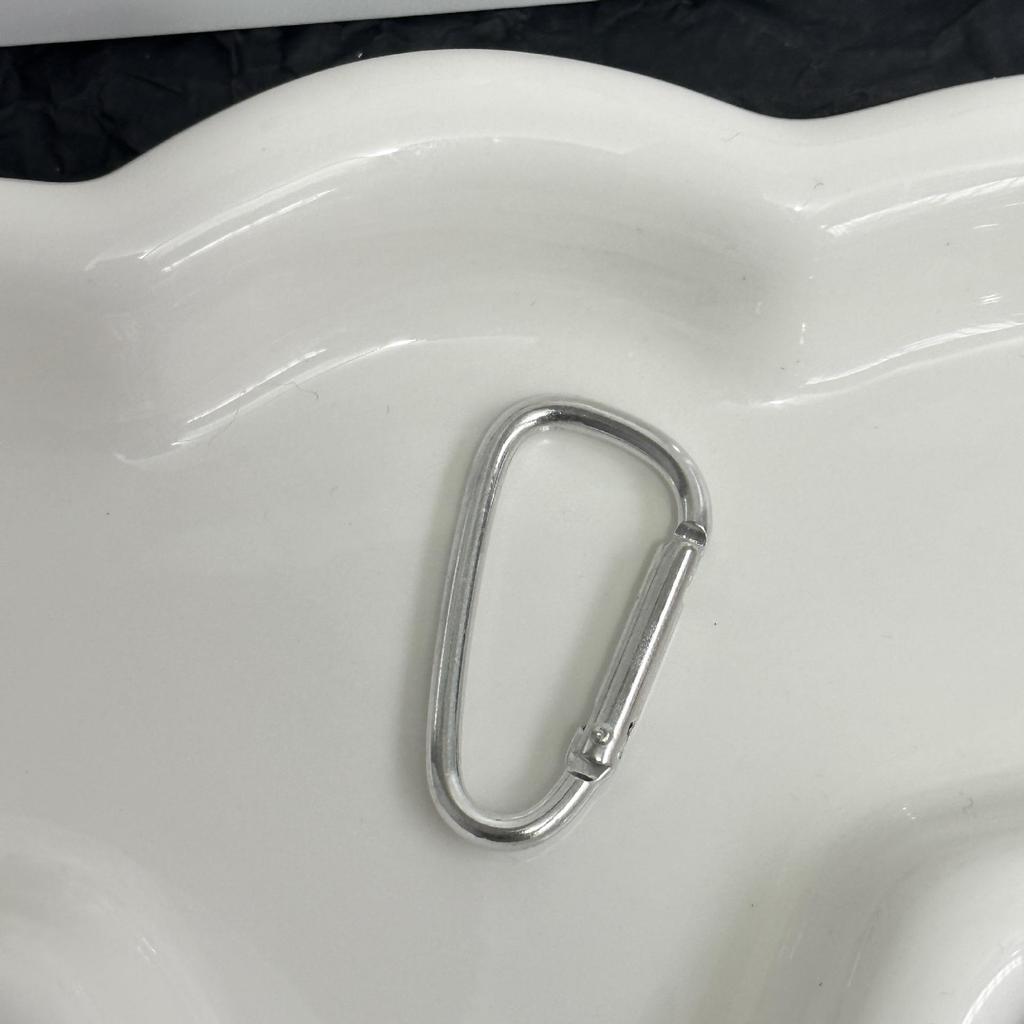 Красочный брелок-подвеска для сумки в стиле Miu, карабин, кольцо для ключей, пружинный крючок, ювелирный аксессуар