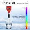 PH-108 Цифровой pH-метр для почвы, pH-тестер для продуктов, для растений, цветов, молока, сыра, овощей, инструменты для контроля кислотности и влажности, СКИДКА 20%