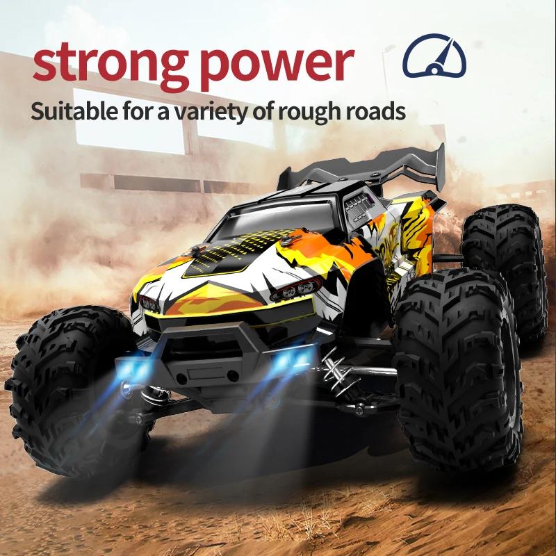 4WD 1:16 70 км/ч Супер Бесколлекторная 50 км/ч Коллекторная Радиоуправляемая Машинка 4x4 Внедорожник Пульт Дистанционного Управления Высокоскоростной Дрифт Гоночный Грузовик Игрушка Цветная Коробка