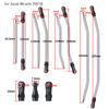 YEAHRUN Metal Suspension Steering Linkage Link Rod with Ball End for Axial Wraith 90018 90048 RR10 1/10 RC Crawler Car Parts