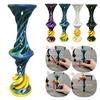 3D-печатная спиральная игрушка с запускаемым шариком, скульптура «Невозможная пирамида», проходящая сквозь, «Вихревая нить», иллюзия, снятие стресса, для детей и взрослых, мини-спираль, фиджет