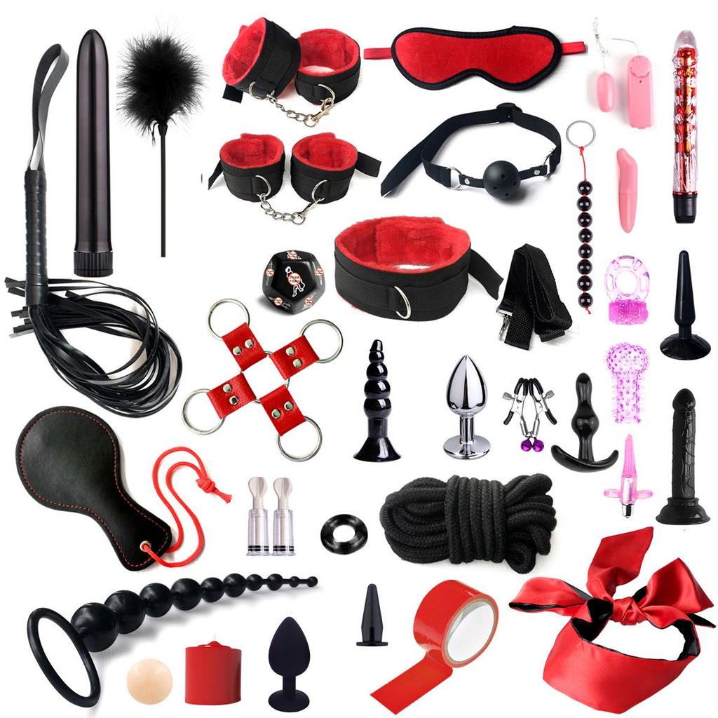 BDSM Accessory Set: Cross-Border Adult Collection with Anal Plug and Sex Toys