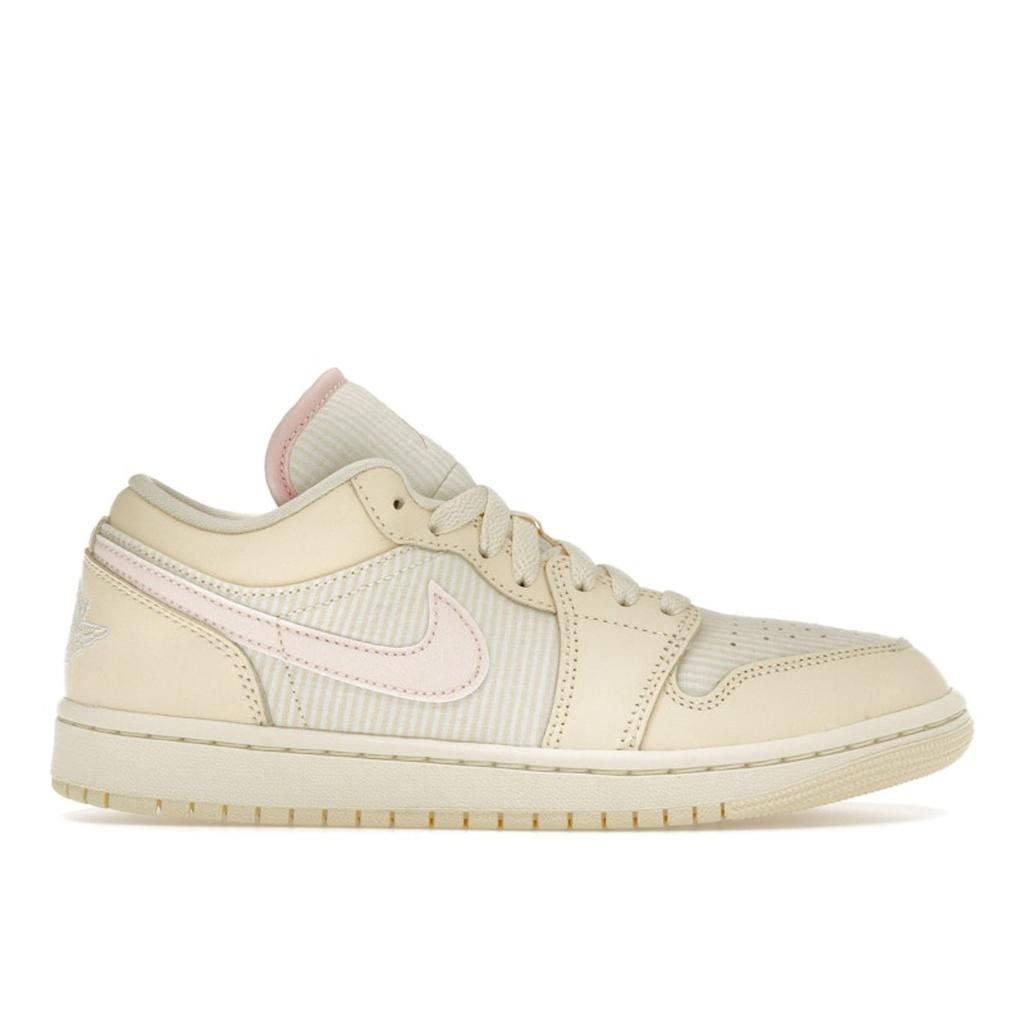 Air Jordan 1 Low SE Muslin Legend Pink Women Sneakers Tan Sail Coconut-Milk FQ1925-100
