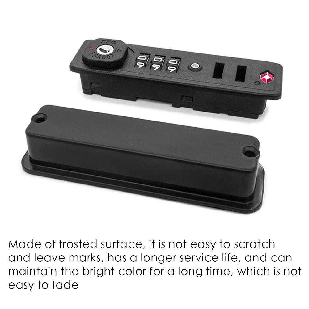 Weatherproof Protection Security 3 Digit Combination Lock TSA007 TSA Customs Lock Safely Code Lock