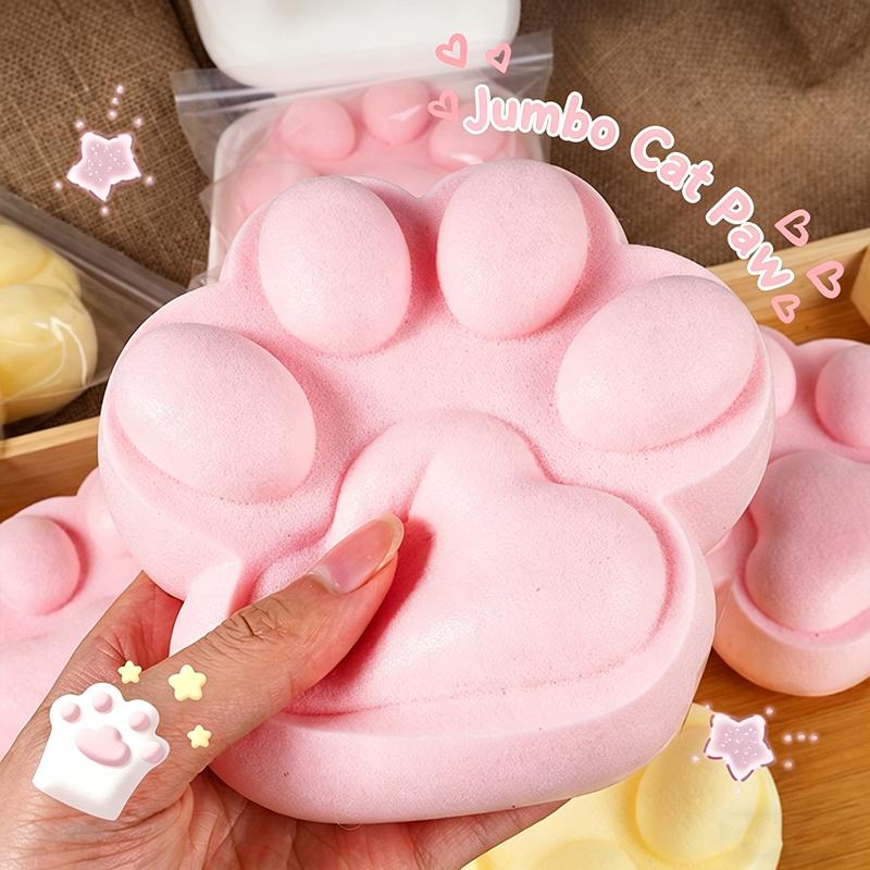 Игрушки Гигантская Кошачья Лапа Сквиши Медленный Отскок Сжималка Антистресс Мягкая Игрушка-непоседа Сквиш Таба Антистресс Мяч Сувенир для Вечеринки Подарок