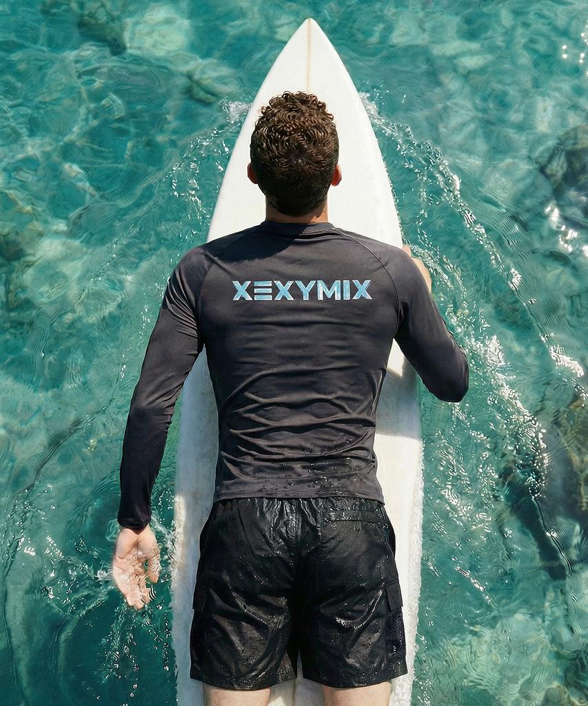 XEXYMIX Рашгард с логотипом-трубой на спине Xml2Wt1401