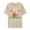 I Jingled His Bells And Now I Im Pregnant Ugly Xmas Sweater T-Shirts Pure Cotton Student T Shirts Tops Tees Rife