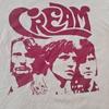 Винтажная ХЛОПКОВАЯ Футболка Группы CREAM Для Мужчин Женщин Полный Размер S-5XL TU004 Унисекс Футболка