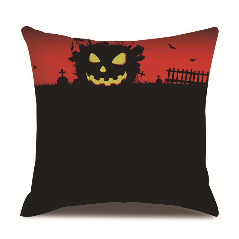 Хэллоуин Льняная Наволочка Наволочка с Принтом