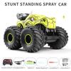 Remote Control Car, 1:16 2.4Ghz 4WD Spray Remote Control Off-Road Stunt Car with Lights Sound