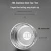 SUPOR Portable Double-Wall Borosilicate Glass Tea Tumbler
