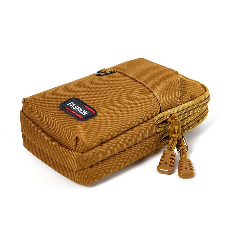 Двухслойная сумка EDC Molle для улицы, военная поясная сумка-бананка для мужчин, сумка-подсумок для телефона