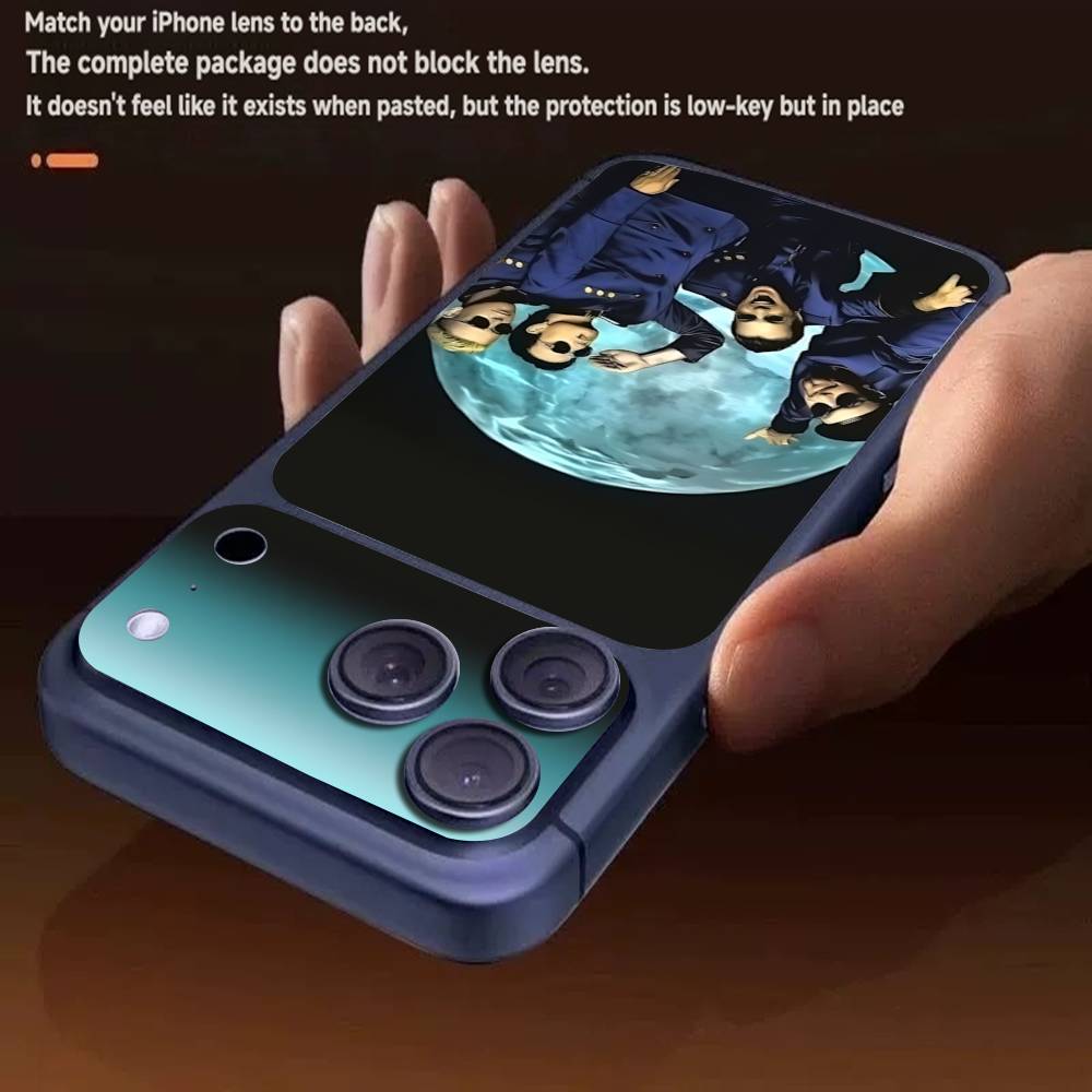 1 шт. Известная рок-группа U-U2 Для IPhone 17 Pro/17 Pro Max Защитная пленка Для задней панели, камеры(Не чехол для телефона)