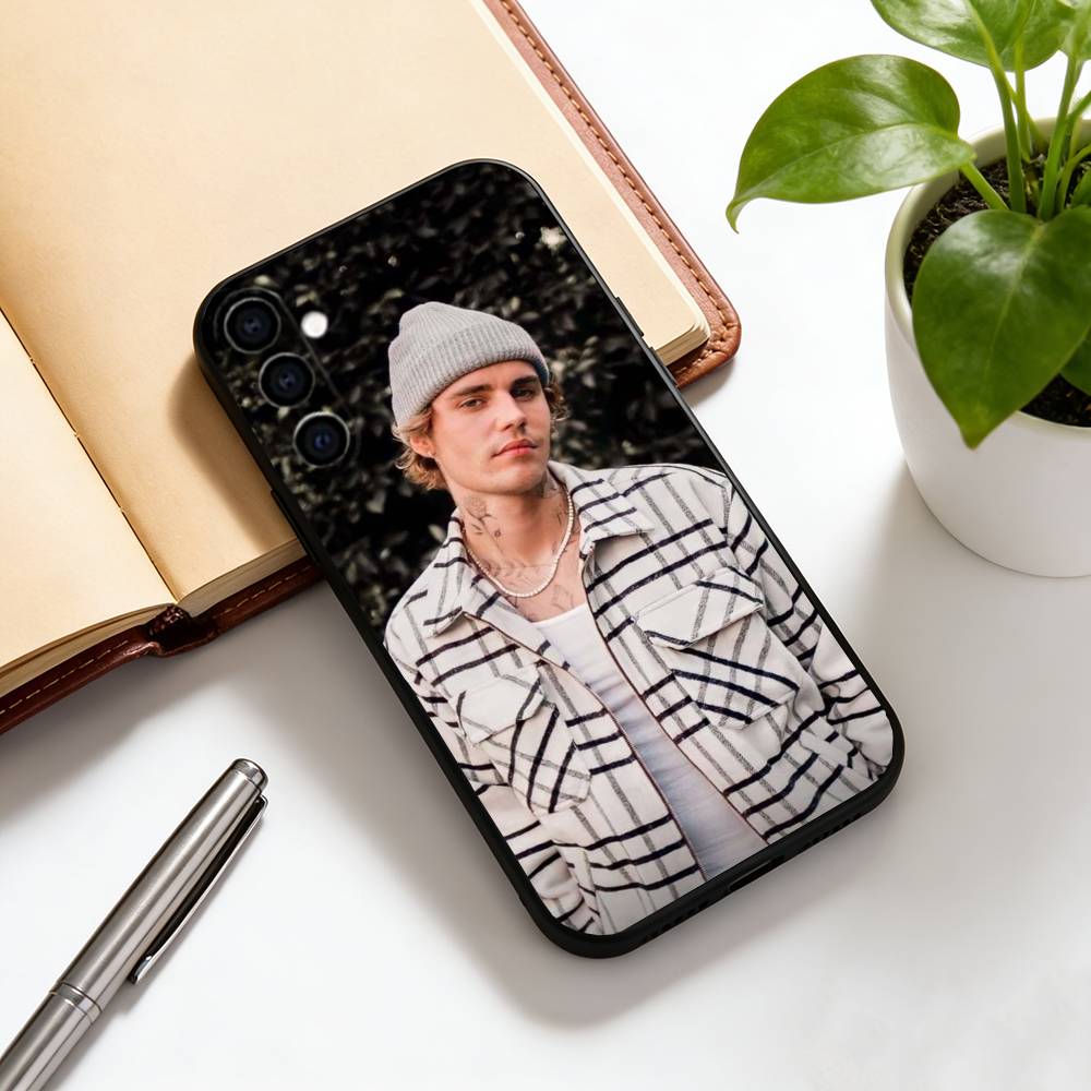 Крутой чехол для телефона Swag J-Justin B-Bieber для Samsung Galaxy A73, A72, A71, A70, A53, A52, A51, Другие, Мягкая черная крышка
