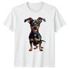 Miniature Pinscher Dog Animals Unisexs TShirt Unisexs Tee Graphic Unisex Top