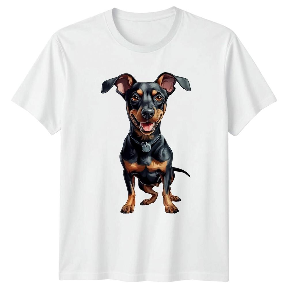 Miniature Pinscher Dog Animals Unisexs TShirt Unisexs Tee Graphic Unisex Top