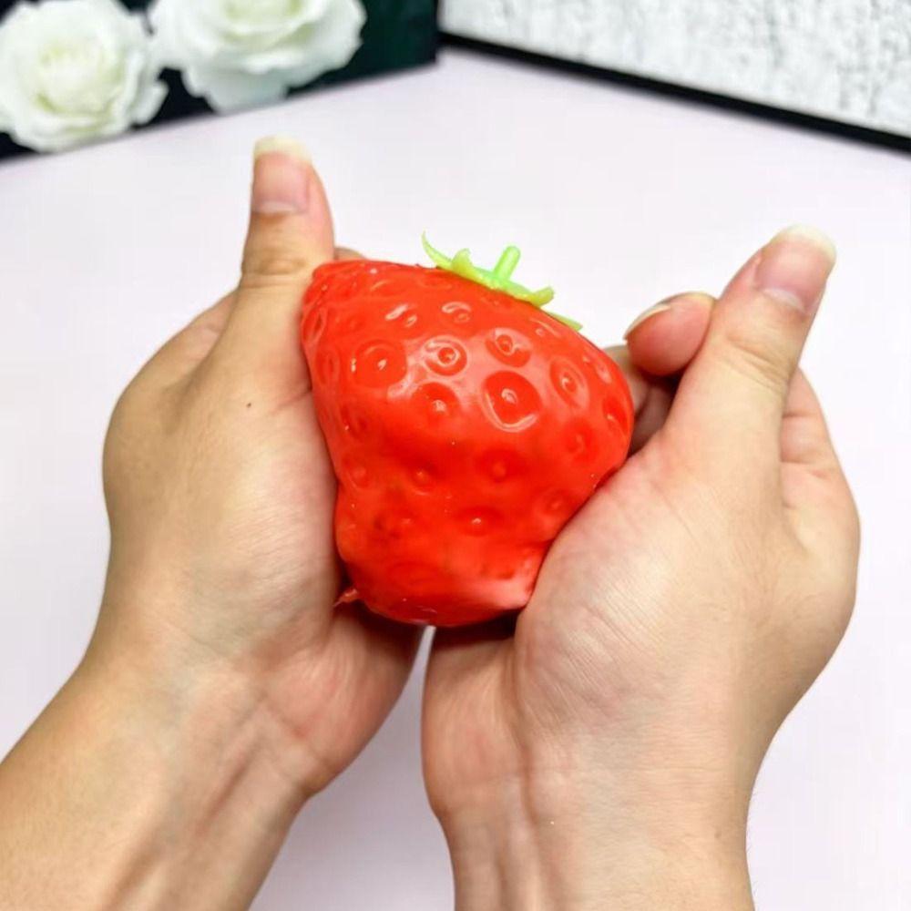 Handmade Crispy Peanut Squishy Finger Relax Sensory Fidget Ball Children Gifts
