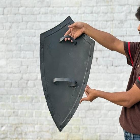 Щит Тамплиера Дракона Расписанный вручную Щит Рыцаря-Крестоносца