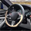 14.5"-15" Car Steering Wheel Cover, Microfiber Leather Cover, Anti-Slip Breathable Steering Wheel Decoration, Universal Steering Wheel Accessories