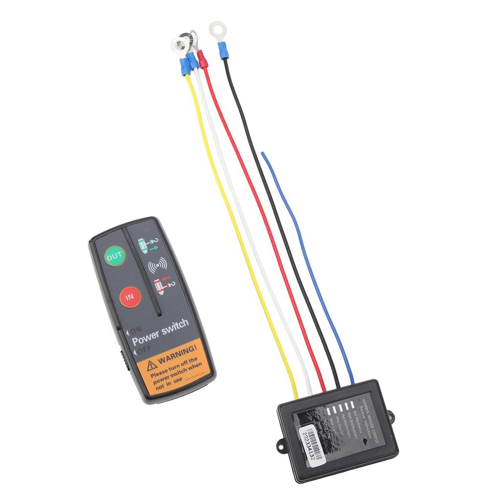 Wireless Winch Remote Control DC 12V 24V 3 In 1 Durable Handset Switch Controller for Truck ATV SUV