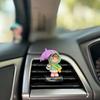 4PCS Umbrella Boy Cute Car Dashboard Ornament Action Figures Auto Rearview Mirrors Interior Decoration Car Accessories