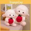 Strawberry Plush Sheep Toy Cute Animals Soft Stuffed Doll Children Holiday Gift