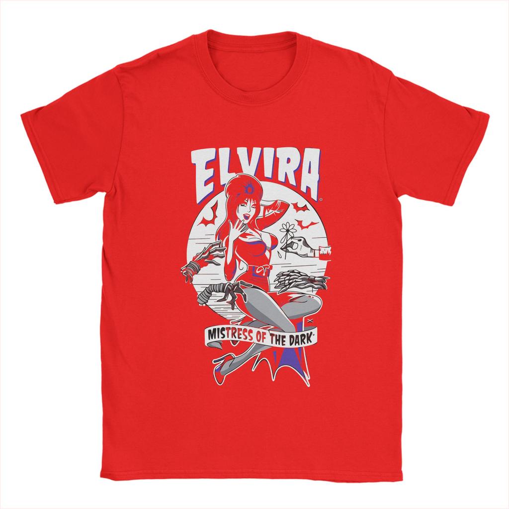 EElviras Ladies Printed TShirt Suitable for Both Unisex and Women Unisexs TShirt Fashionable Casual ShortSleeved Clothing