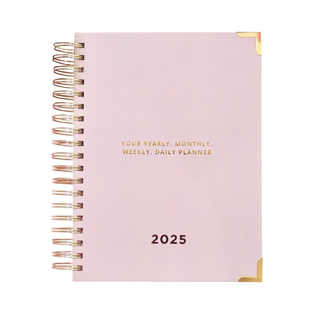 Ежегодный блокнот для планирования бюджета, финансового планирования и еженедельного планирования с инструментами для постановки целей