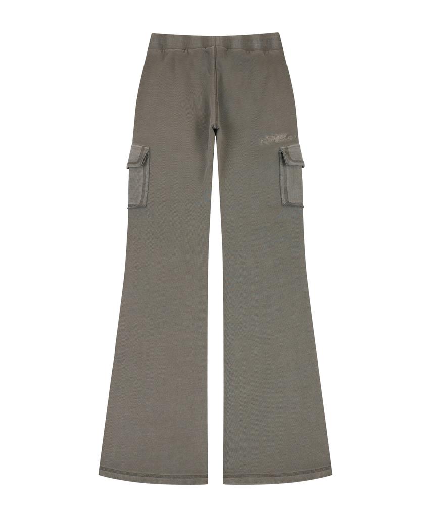 ORDINARY HOLIDAY Pigment Jersey Bootcut Pants [Gray]