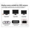 Universal 170° AHD/CVBS 1080P Fisheye Car Rear View Camera 360° Rotatable 90° Adjustable Night Vision Waterproof Easy Install