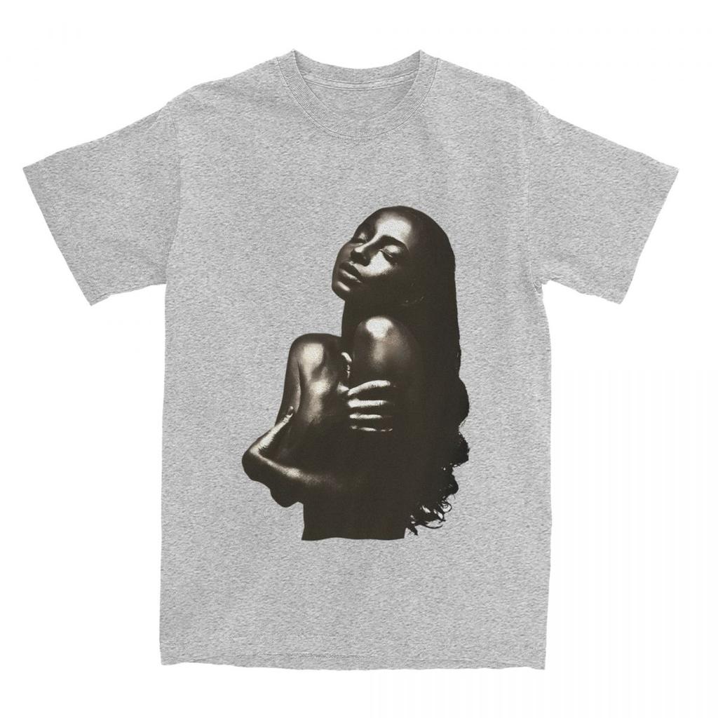 Vintage S-Sade Adu Love Deluxe World Tour T Shirt Men's Cotton Fashion for Male T-Shirt O Neck Tees Short Sleeve Clothes