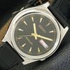 Б/У винтажные мужские часы SEIKO AUTOMATIC 7S36A из Японии с черным циферблатом a433416-2 R116-a433416