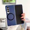Skin Feel Case For Samsung Galaxy Z Fold 3 4 Fold4 For Magsafe Magnetic Wireless Charging Zfold3 Protection Shockproof Cover