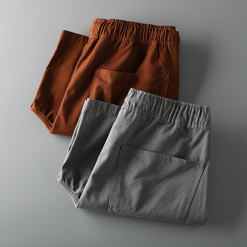 Foreign Trade Original Cut-Off Label Washed Full Cotton Casual Shorts