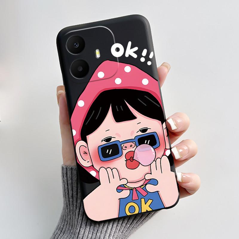 Милый Чехол Для TCL K70 4G / TCL K70 Power 4G Fundas Capa Печатный Корпус Защитная Крышка Мягкий Силикон Мультяшный Чехол Для Телефона Coque