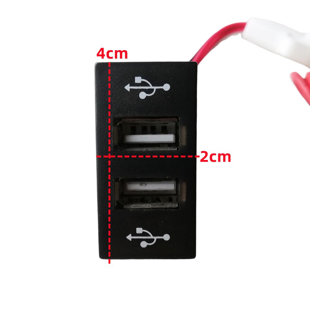 1 шт. Двойное USB-зарядное устройство для грузовика Mercedes Benz Actros MP4 Вход DC 24V Выход DC 5V 2.1A/2.1A