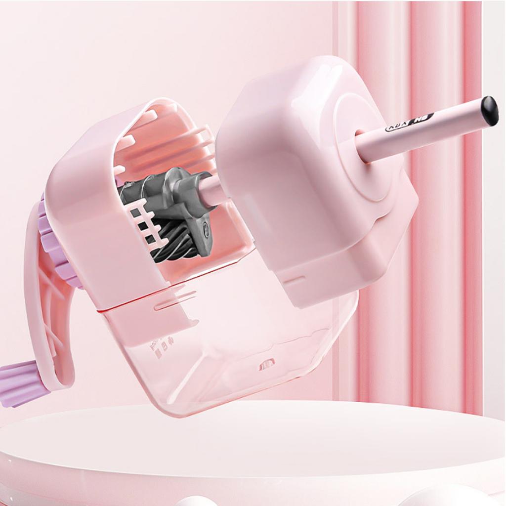 Точилка для цветных карандашей Макарон Студенческая ручная точилка Большой диаметр Рисование Канцелярские товары Милые школьные принадлежности