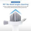1PCS Wall Corner Brush Windows Slot Cleaner Floor Seam Brush Scraping Brush Bathroom Floor Corner Brush Toilet Cleaning Brush