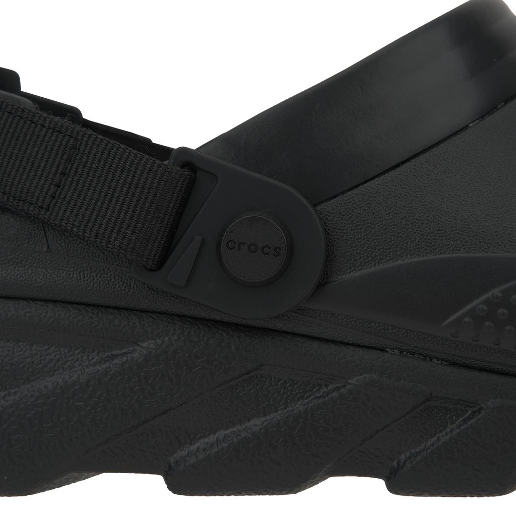 Crocs Duet Max Clog Eva Спортивный стиль Мягкие удобные клоги Унисекс клоги Черный 208776-001
