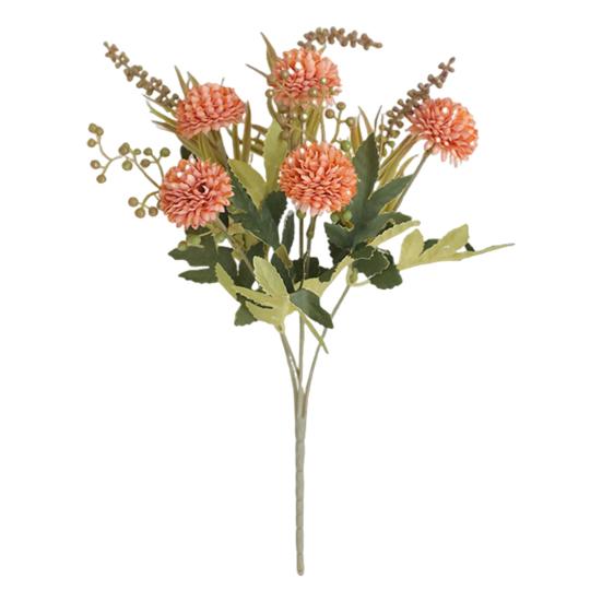 Искусственный цветочный шар 5 голов реалистичные устойчивые к УФ-излучению искусственные хризантемы