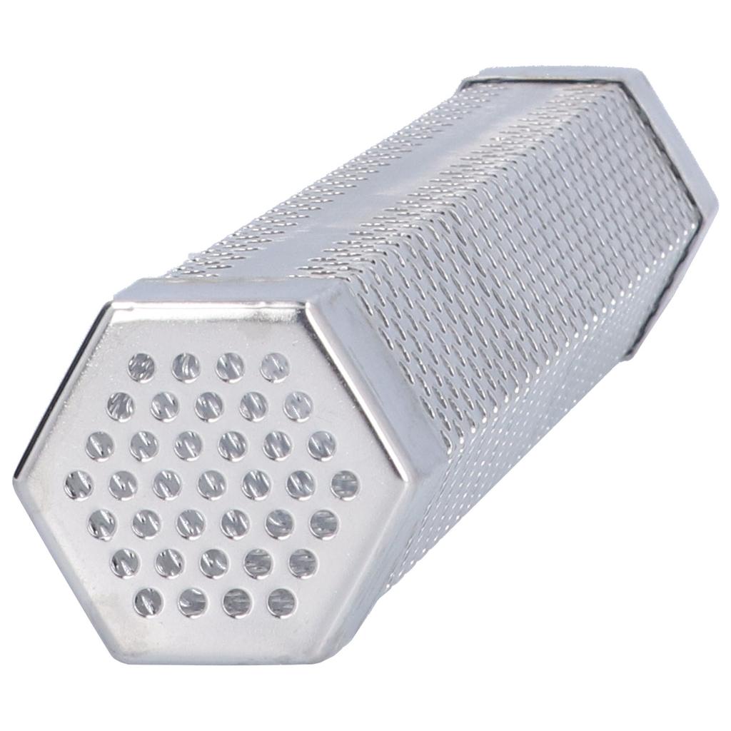 Smoker Tube 304 Stainless Steel Portable Hex Stable Barbecue Smoke Generator Pipe for Cold Hot Smoking Grilled Foods