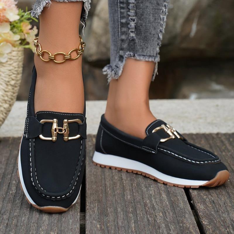 Женские ретро лоферы слипоны, удобные мокасины для вождения, повседневная обувь больших размеров для весны и осени