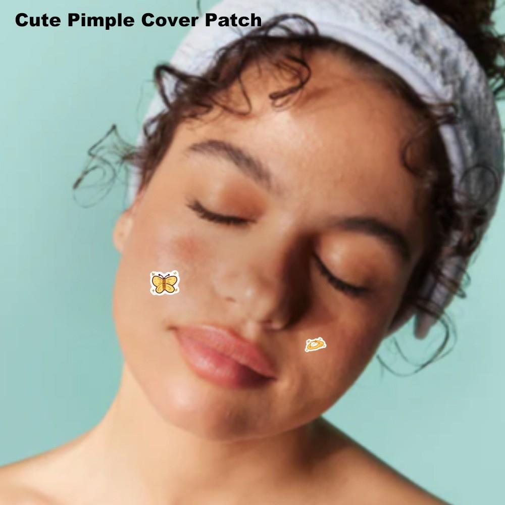 Пластыри от прыщей большой емкости, симпатичные покрытия от прыщей, гидроколлоидные пластыри от прыщей с гиалуроновой кислотой 96 шт.