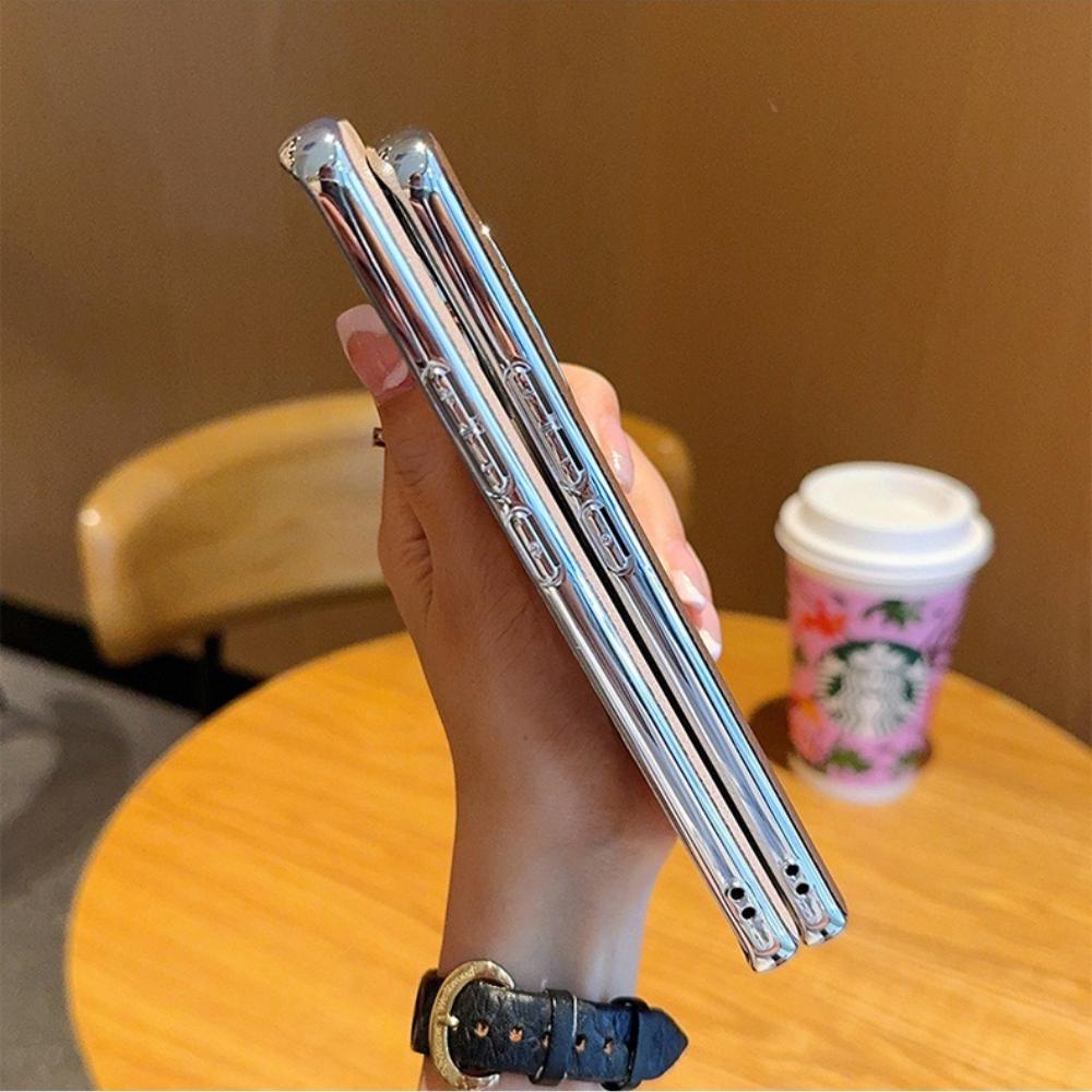 Moblie Phone Case for Oppo A5 Pro A3 A2pro Business Electroplated Lychee Pattern Leather Shell Luxury Shockproof Bumper Cover