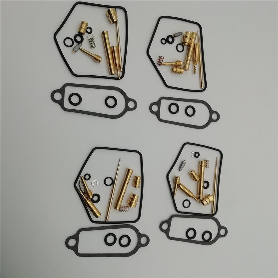 4 Set Carburetor Rebuild Kits For Honda CB400F Super Sport 1975-1977 Carb Repair