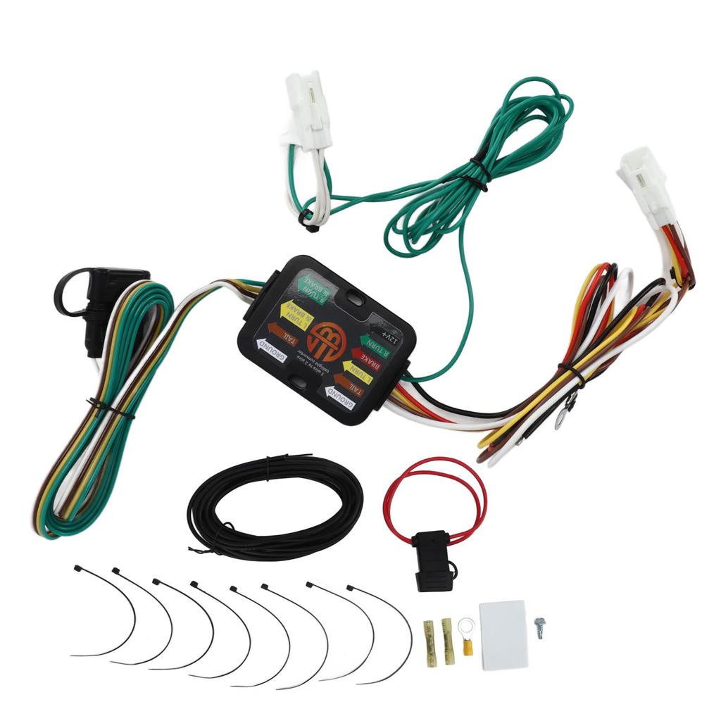 4 Pin Flat Trailer Wiring Harness Vehicle Side Replacement for Avalon RAV4 2013?2018