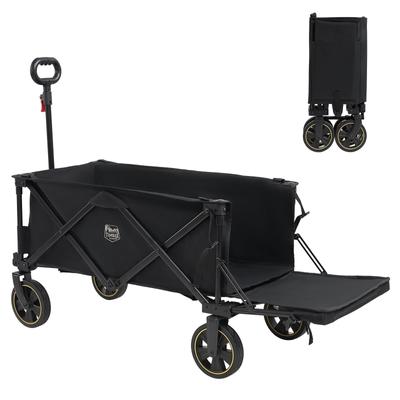 TIMBER RIDGE Outdoor Совместимо с длинными конвергенциями Грузоподъемность Отдельно стоящий Большая вместимость Карман для хранения Переноска Outdoor Camping wagon Wagon,